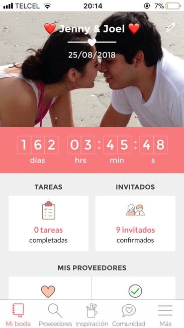 ¿Cuánto falta para que se casen? - 1
