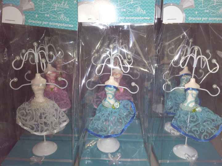 Novias tiffany que darán de presentes en su despedida - 1