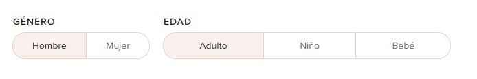 Desmarcar Género y Edad de la lista de invitados - 1
