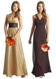 vestidos cafe!!!!!