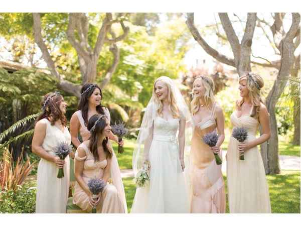 damas de honor estilo vintage