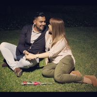 Estoy orgulloso de estar con ella, es el amor de mi vida, ella me llama como su ángel guardián, pero