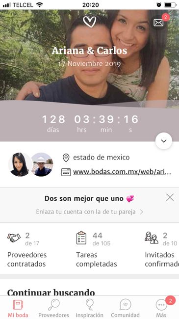 Compartir contador... 💘 - 1