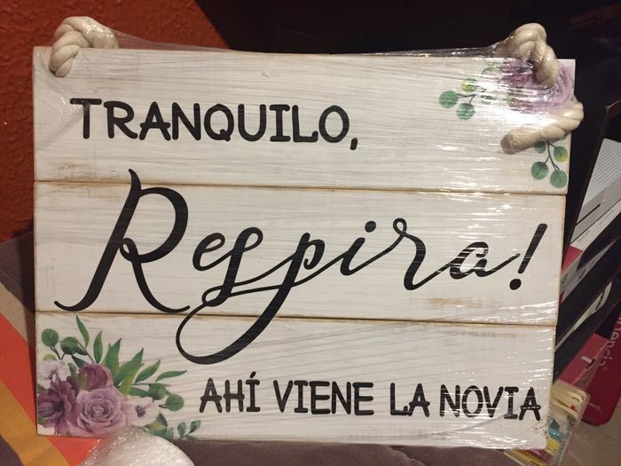 Letrero pajes 💕👏🏽 2