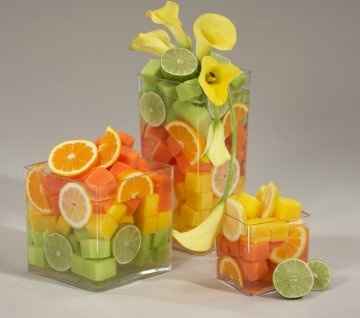 Centros de mesa comestibles