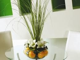 centros de mesa con fruta