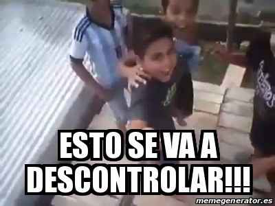 ESTO SE VA A DESCONTROLAR