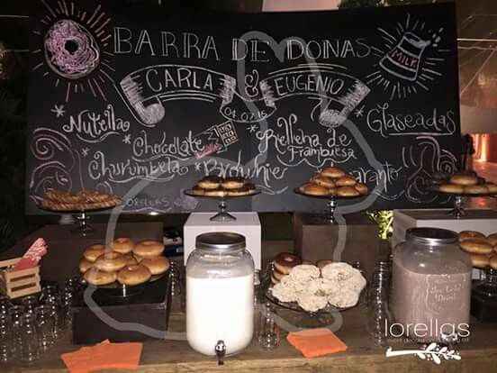 ESTACION DONAS LECHE Y CHOCOLATE