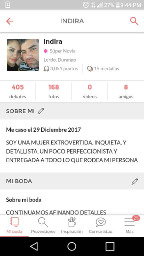  Donde puedo ver los rangos de novias? - 1