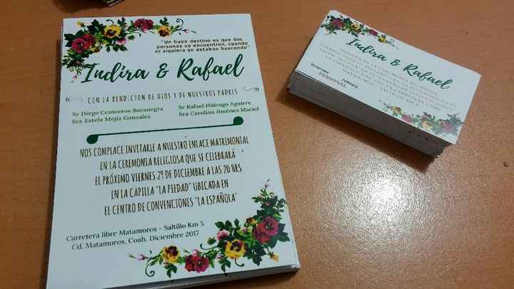  "como hice mis invitaciones sencillas" - 2