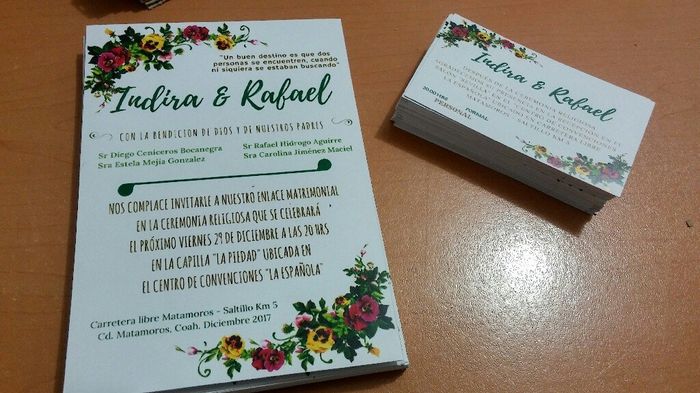  "como hice mis invitaciones sencillas" - 2