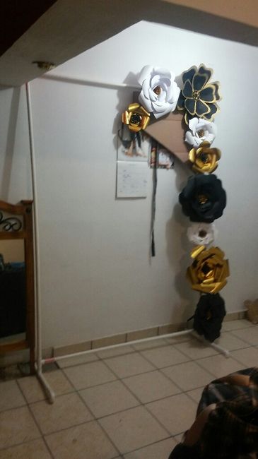  "ya casi listo mi arco de flores" - 5