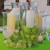 centros de mesa con fruta