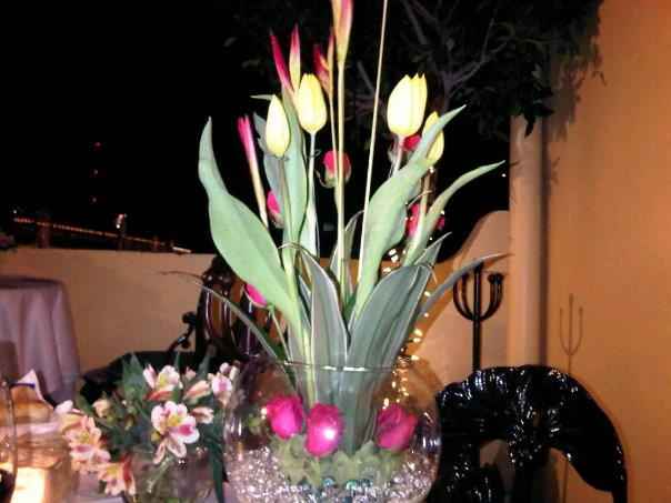 una opcion para centros de mesa