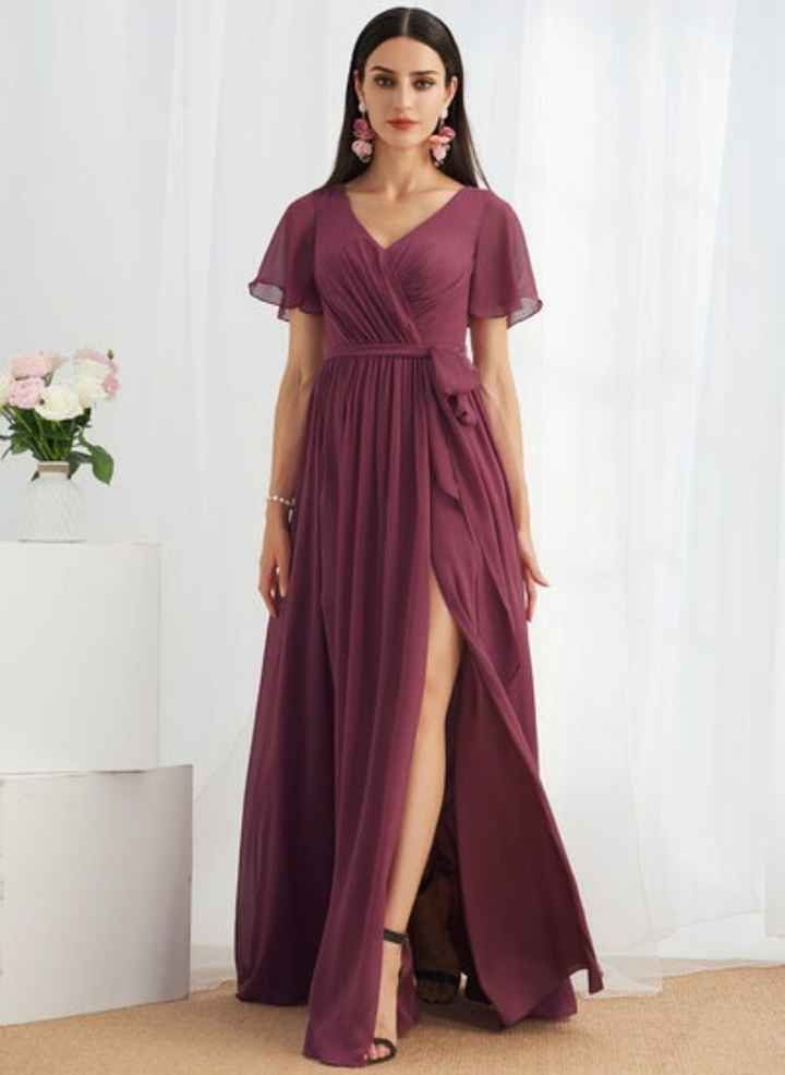 Look de la dama de honor - 1