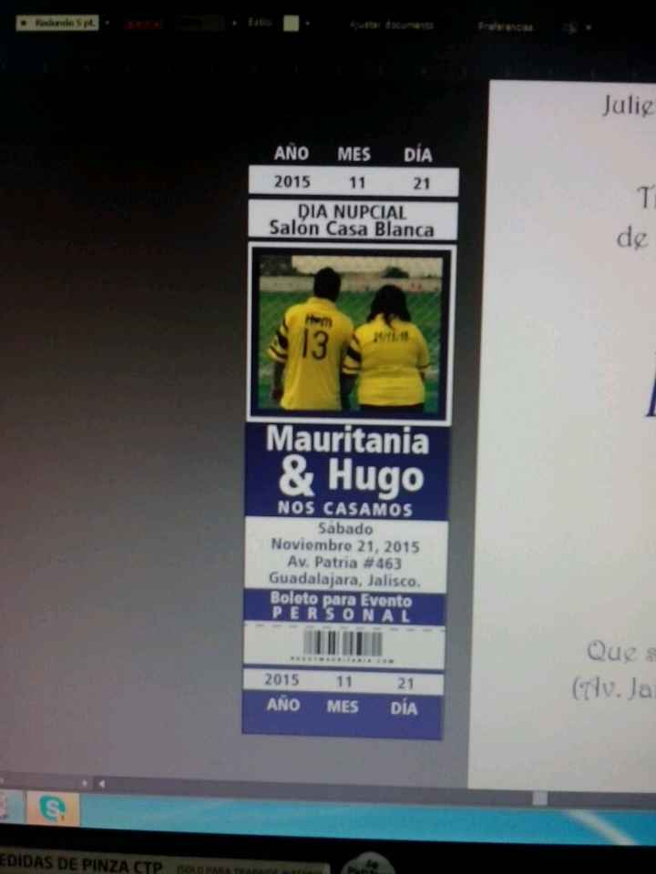 Estan listos!! boletos como ticket de entrada de futbol??? - 1