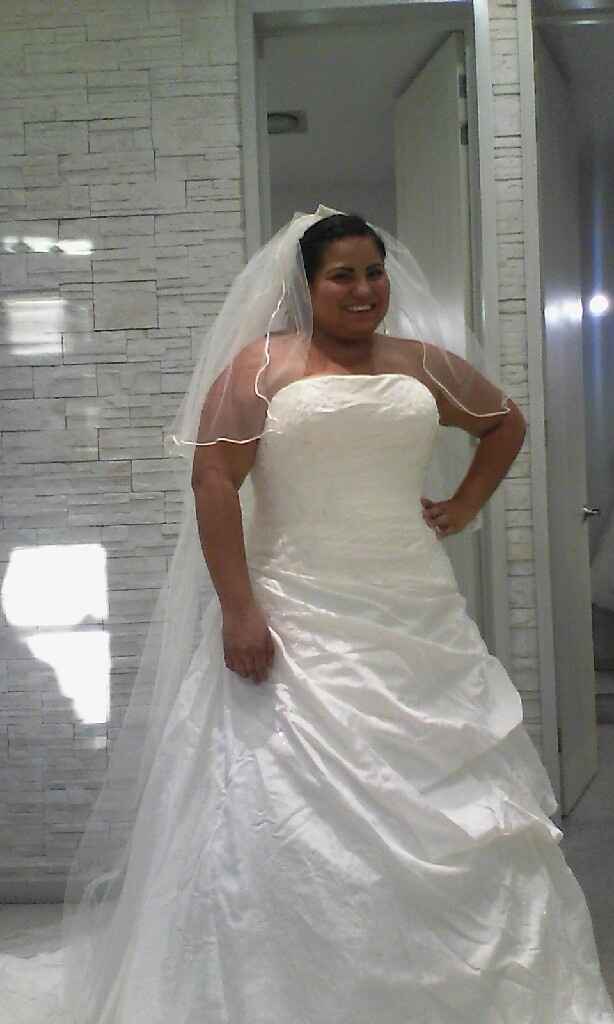 Cambio de vestido a ultima hora - 1