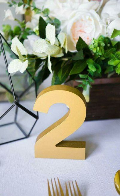 Numeros para la mesa - 3