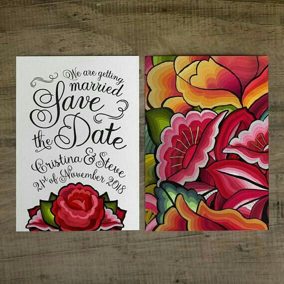 Inspiración save the date - 12
