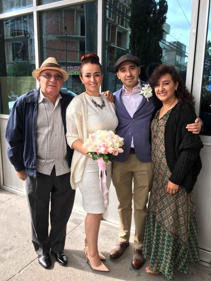 Con los suegros