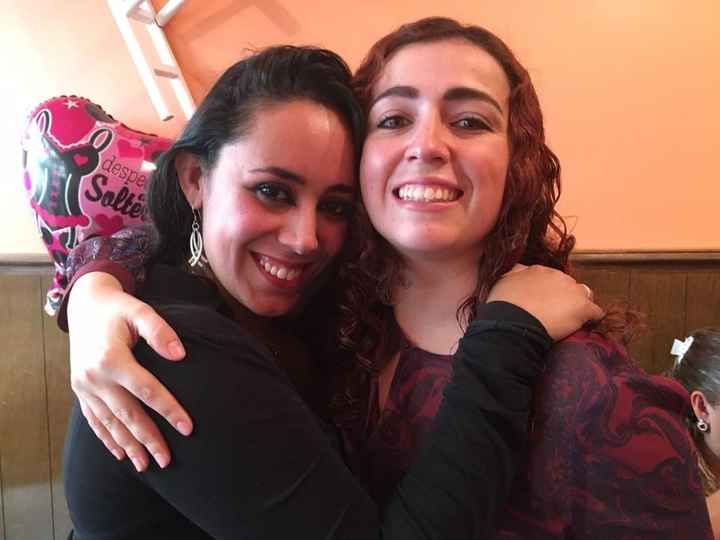 Con mi mejor amiga