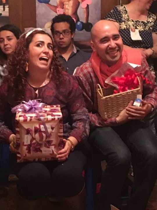 Abriendo regalos