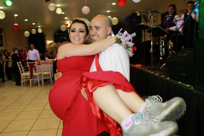 Después de la vuelta olímpica...