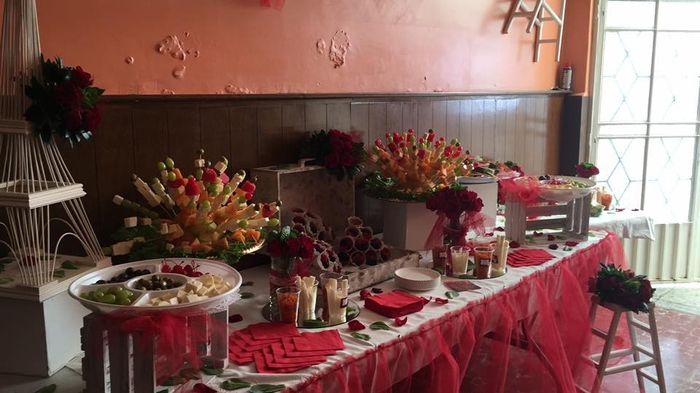 Mesa de fruta