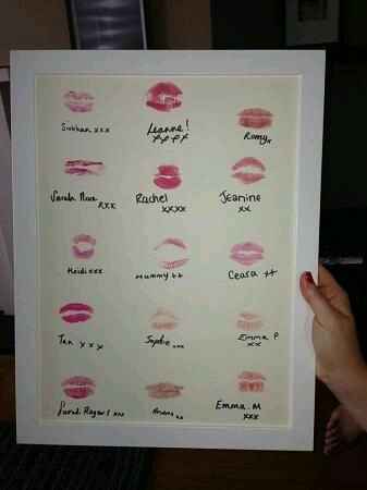 En vez de firmas o huellas...besos???????? - 2