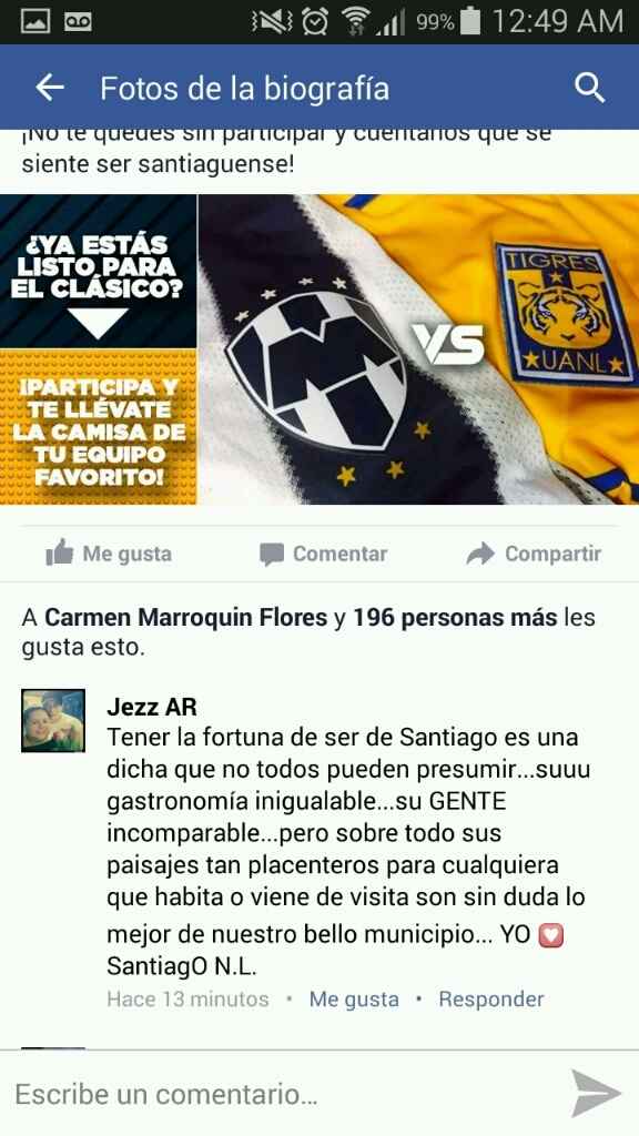 Playera de tigres para la sesión informal - 1