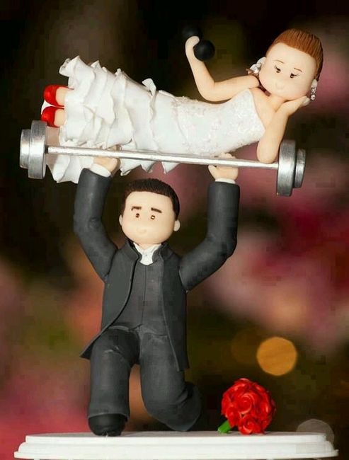 Wedding cake toppers - 3