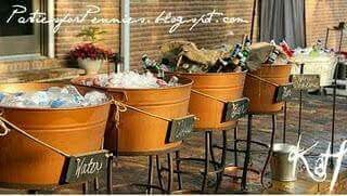 Ideas para mesas/bar de bebidas - 7