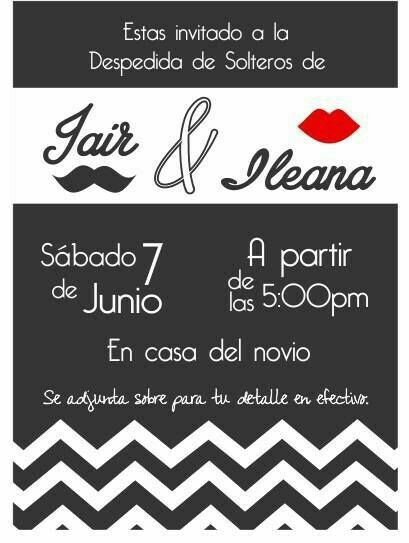 Invitaciones despedida - 1