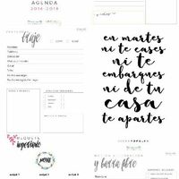 Agenda& carteles; weedding planner. - 2