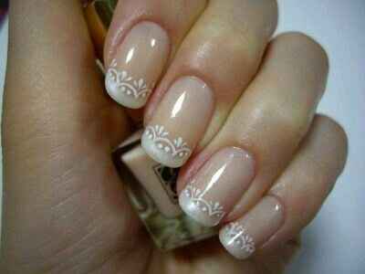 Diseños de uñas para el gran día - 1