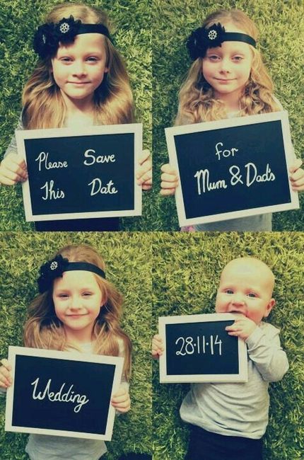 Ideas para un "save the date" con hijos - 9