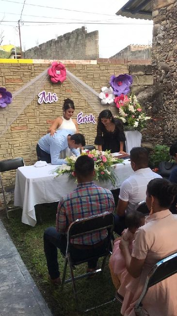 Nuestra boda civil 👰❤️🤵 - 3