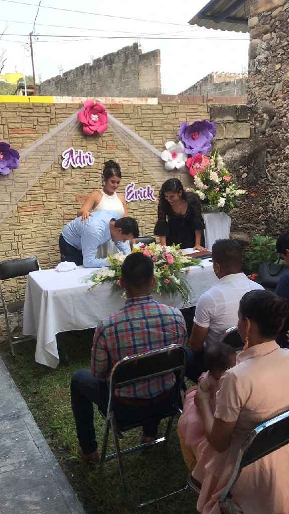 Nuestra boda civil 👰❤️🤵 - 3