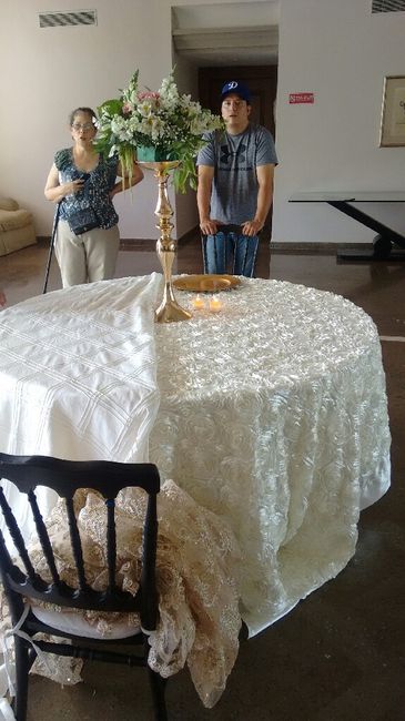 Prueba de mantelería y adornos - 2