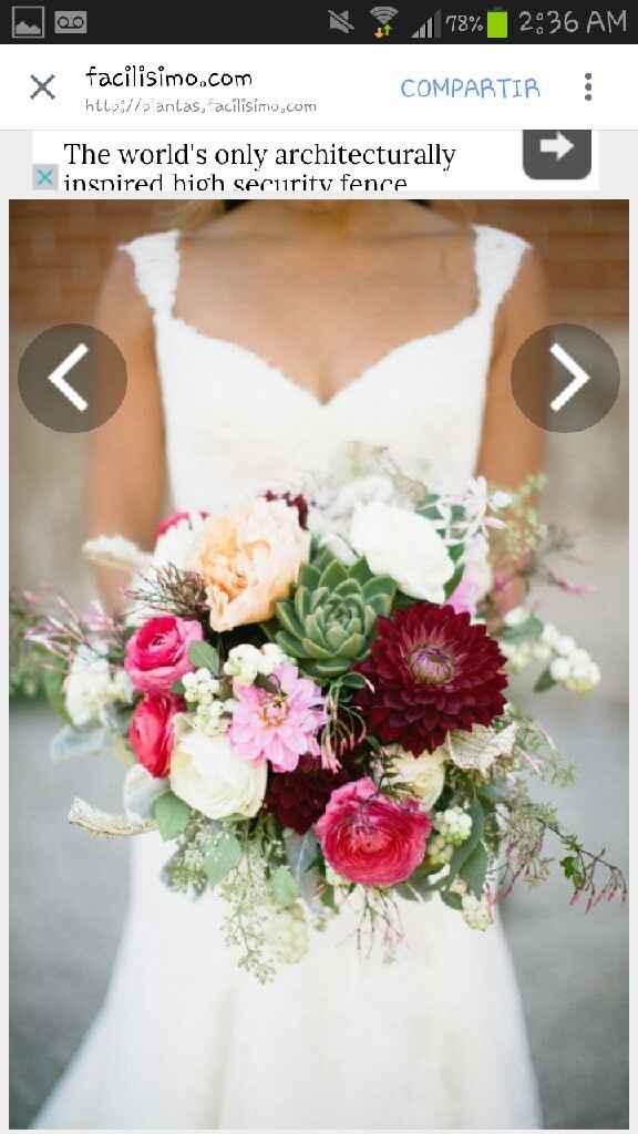 Inspiración para mi bouquette - 1