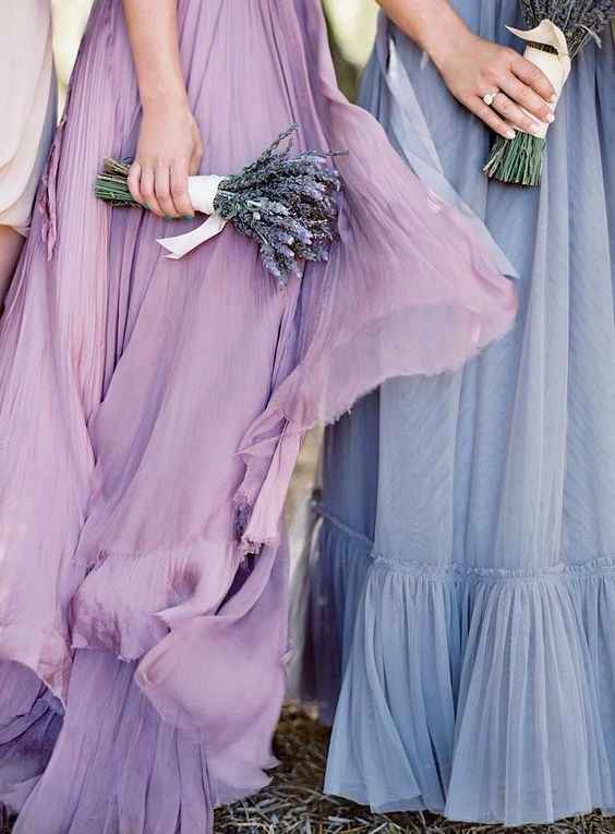 Damas de lavanda