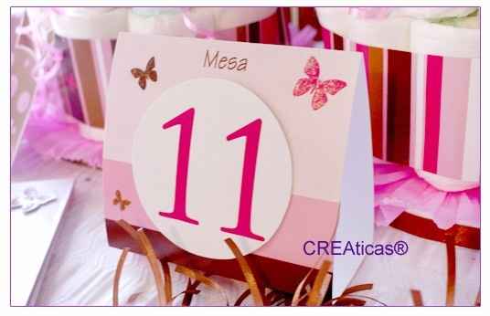 Rotular mesas con papel