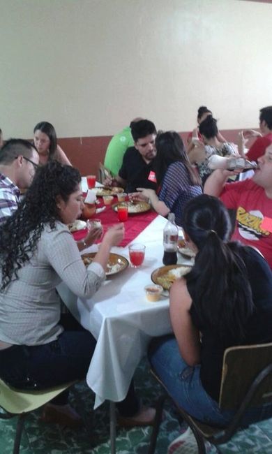 Nos alimentaban bien jaja