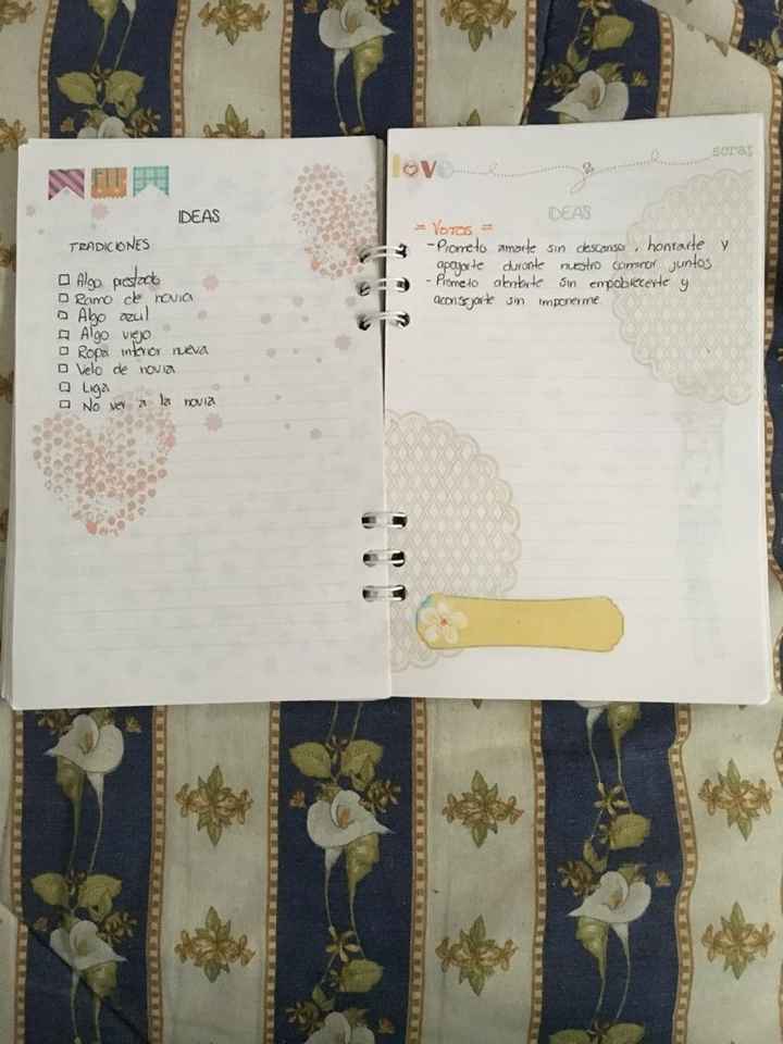 Agenda para Damas de Honor, imprimible. - 3