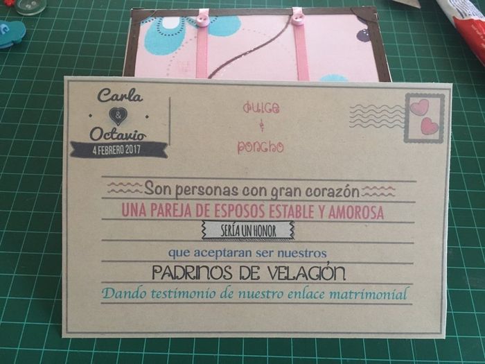 Detalle para mis padrinos diy - 7