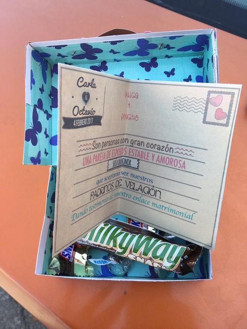 Detalle para mis padrinos diy - 8