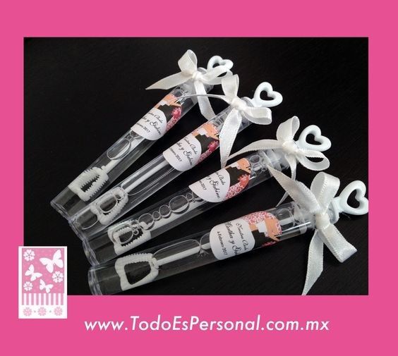 La misma idea de las burbujas pero con otra decoración 