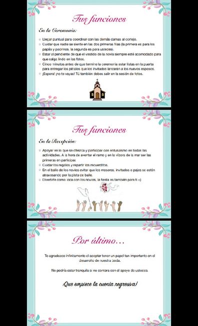 Invitaciones damas de honor - 3