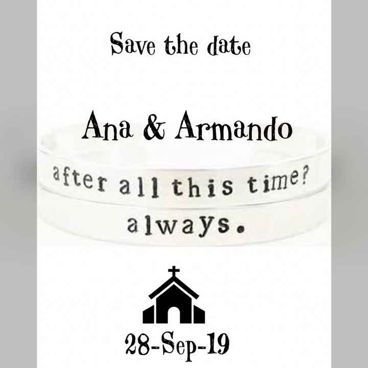 Save the date