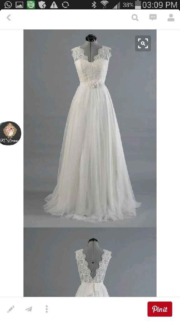Deseo este vestido de novia - 1